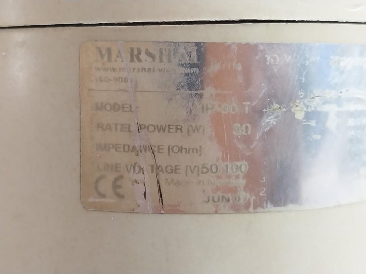 Marshal Hp-30 T Horn Speaker Rated Power [W]: 30