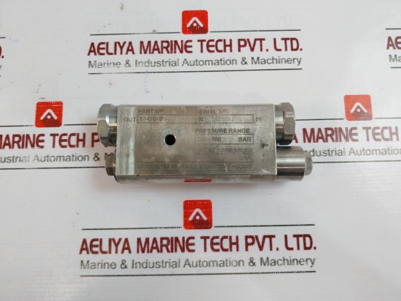 MARSHALSEA HYDRAULICS 14470-04 Integrated Thermal Relief Valve 345-700 Bar
