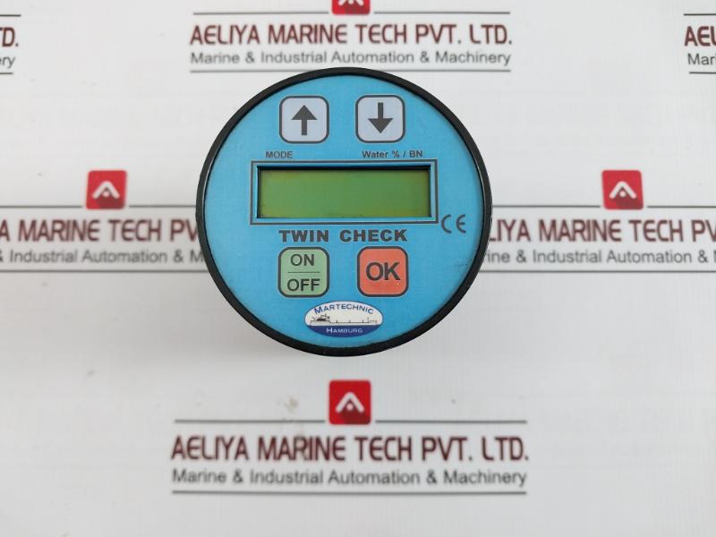 Martechnic Twin Check Electronic Water-in-oil Test Device Set 300 Ml, Code S 105