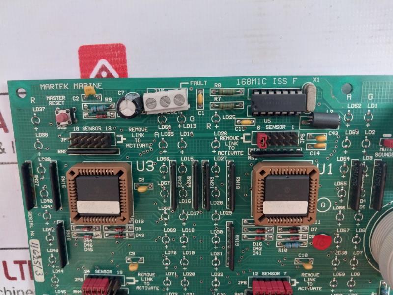 Martek Marine 168M1C Iss G Board Water Ingress Detection System 230V Ac