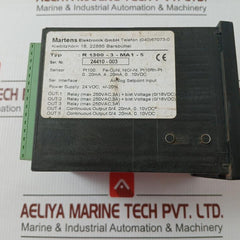 Martens 24Vdc Digital Temperature Controller R 1300-3-ma1-5