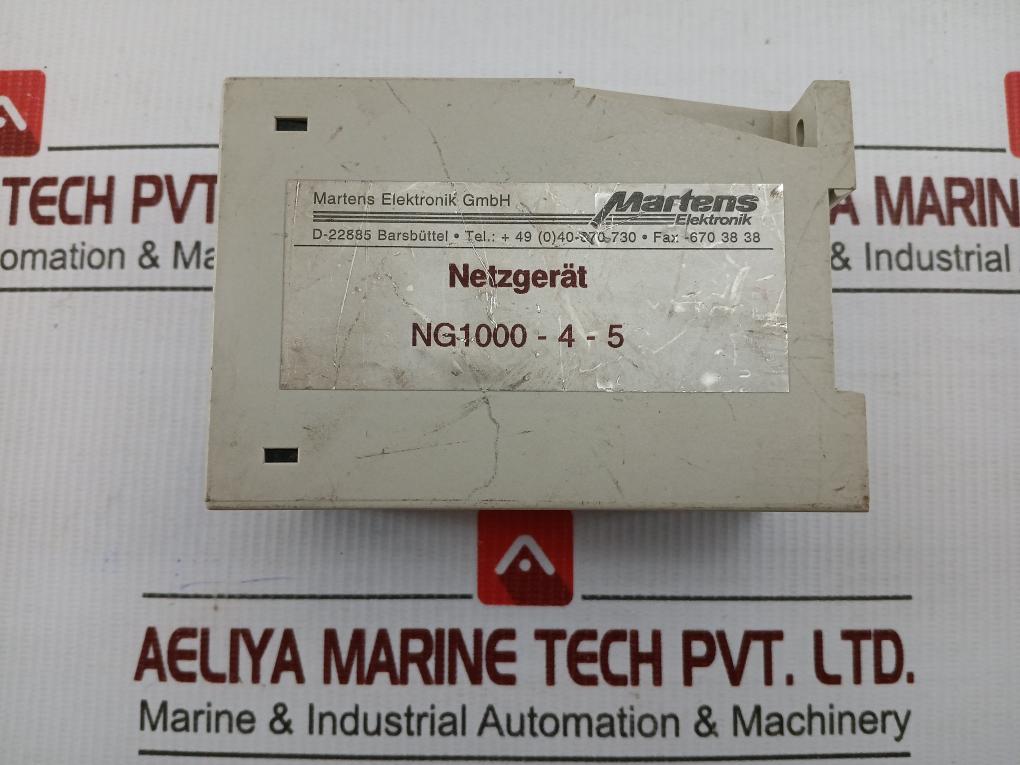 Martens Elektronik 230Vac/115Vac Power Supply Unit Ng 1000-4-5