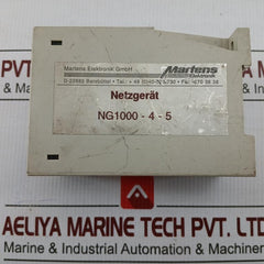 Martens Elektronik 230Vac/115Vac Power Supply Unit Ng 1000-4-5