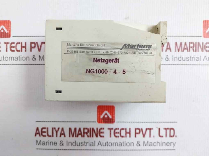 Martens Elektronik Ng1000-4-5