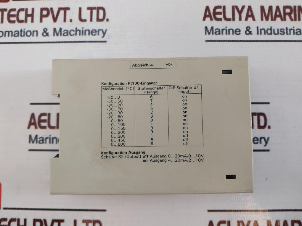 Martens Mu500-51-5 Multirange-temperature-transmitter 500V