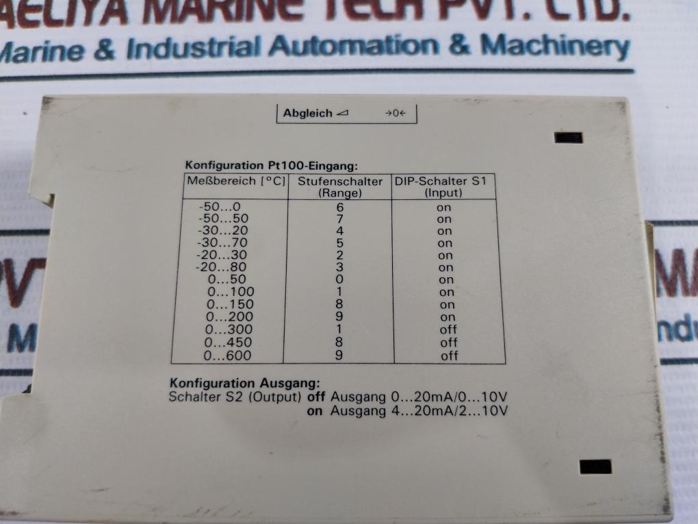 Martens Mu500-51-5 Universal Transducer 500V