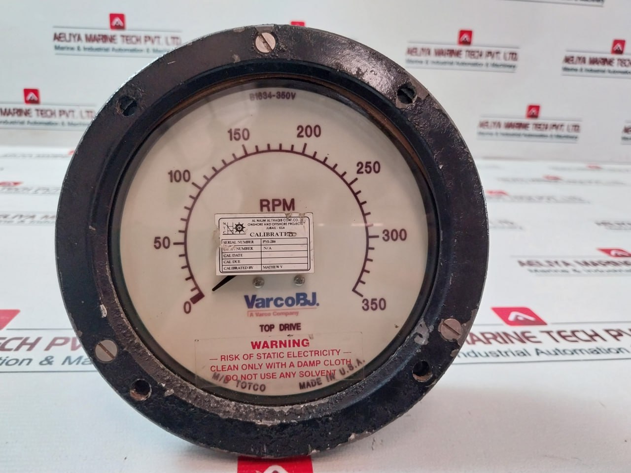 Martin-decker Pr1003A-18 0-350 Rpm Meter 350V