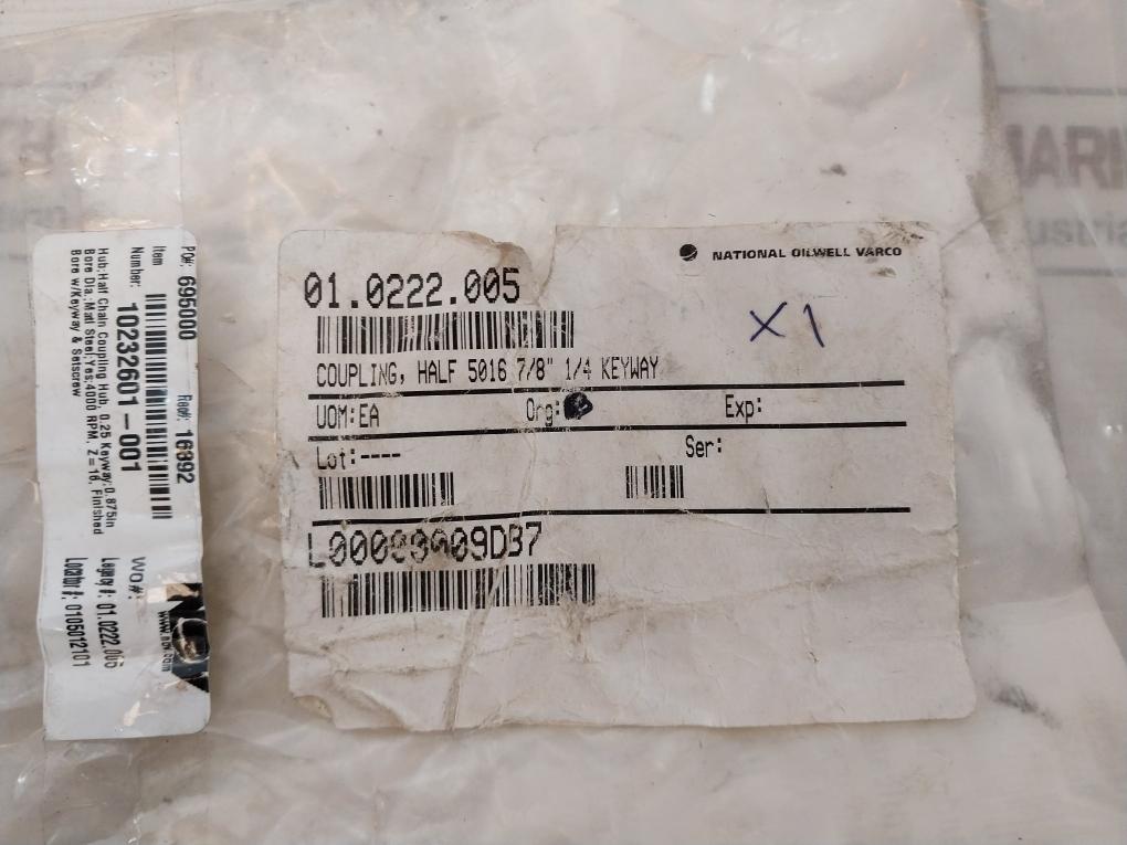 Martin 5016 7/8” Half Chain Coupling Hub 10232605-001