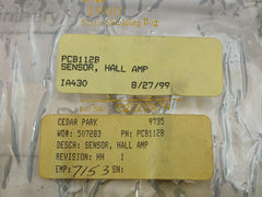 Martin Decker Hall Sensor Amplifier Pcb Board Pcb112B