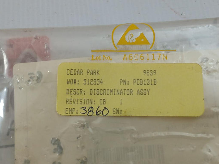 Pb0 131B Hall Sensor Amplifier Board Martin/Decker