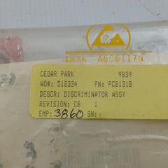 Pb0 131B Hall Sensor Amplifier Board Martin/Decker