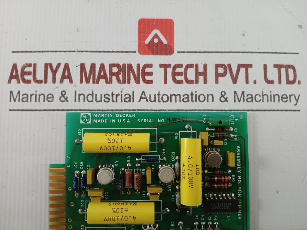 Pb0 131B Hall Sensor Amplifier Board Martin/Decker