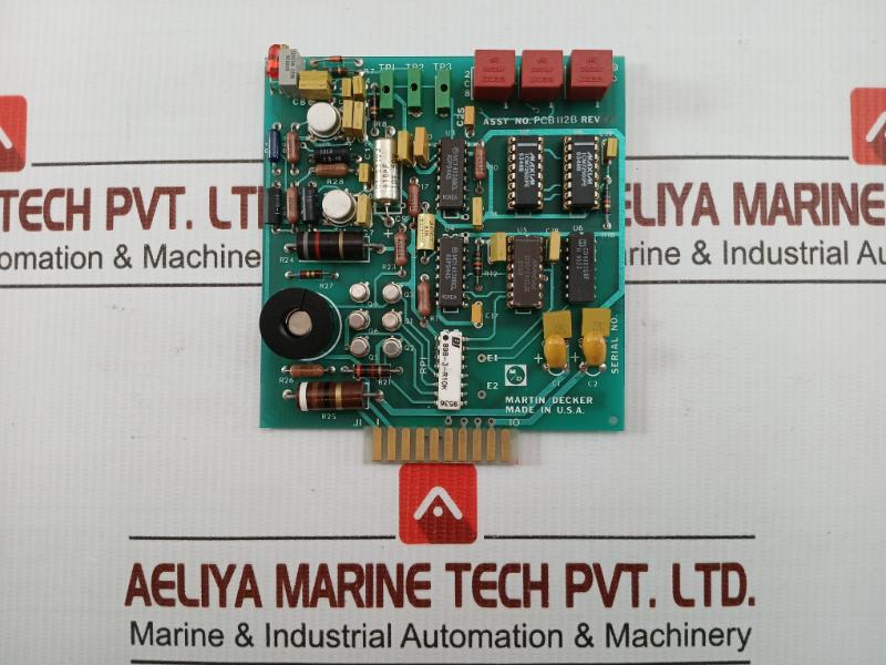 Martin Decker Pc Hall Sensor Amp Board Pcb 112B