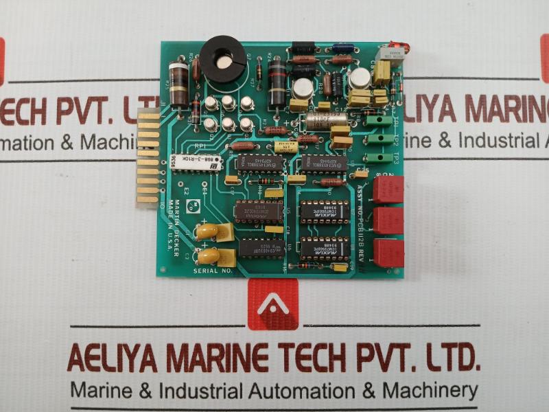 Martin Decker Pc Hall Sensor Amp Board Pcb 112B