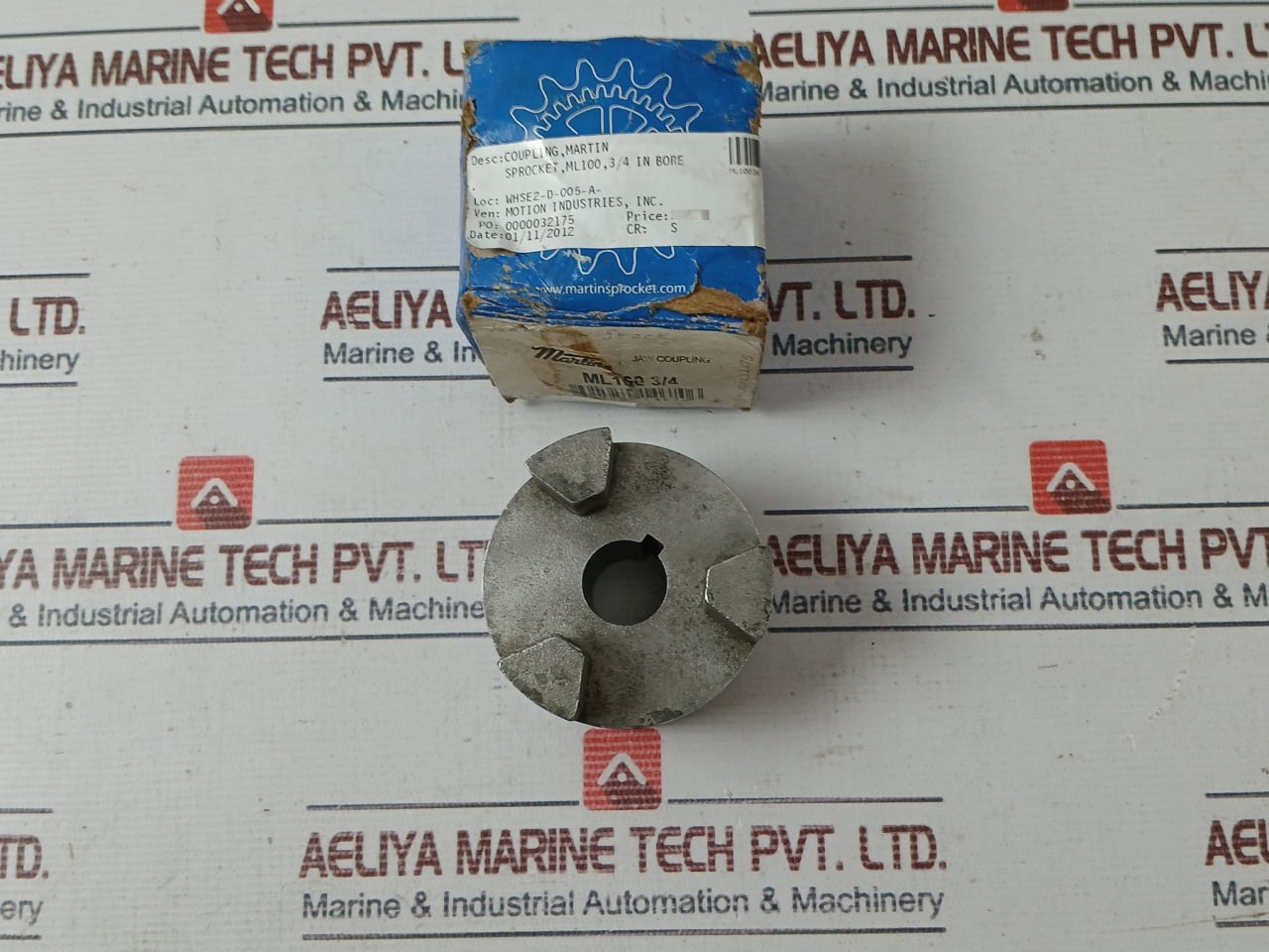 Martin Ml100 3/4 Jaw Coupling Sprocket ,In Bore