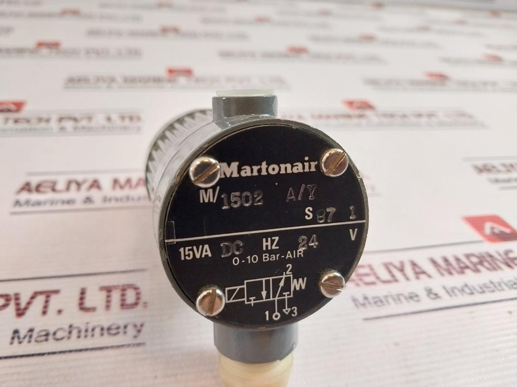 Martonair 0-10 Bar-air Valve M/1502 A/Y
