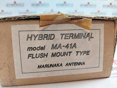 Marunaka Antenna Ma-41a Hybrid Terminal Flush Mount Type