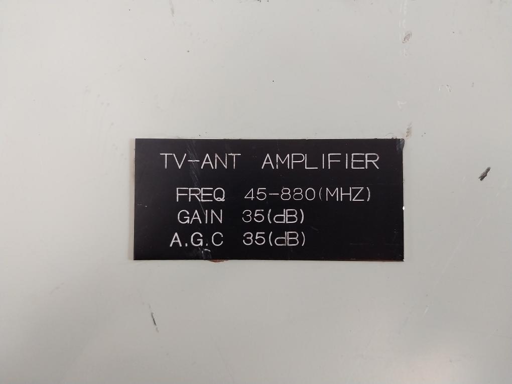 Marunaka Antenna Mb-303 Television Amplifier Module 45-880 (Mhz)