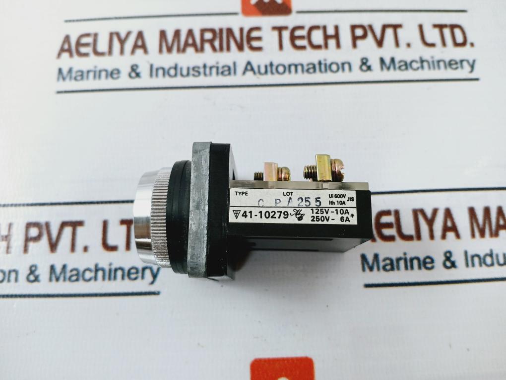 Maruyasu Dengyo Cp-1B Push Button Switch 10A 600V