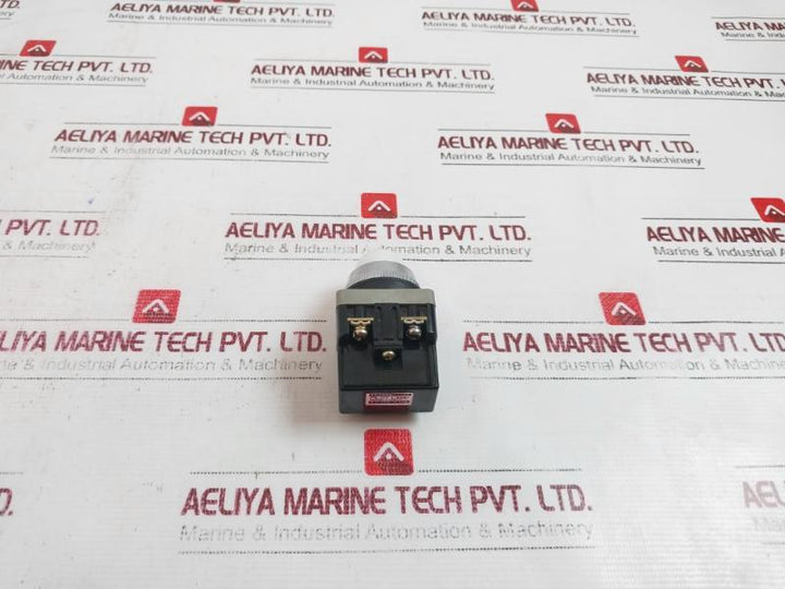Maruyasu Electric Pl-100W-c Led Pilot Light 100/110V 18V 2W
