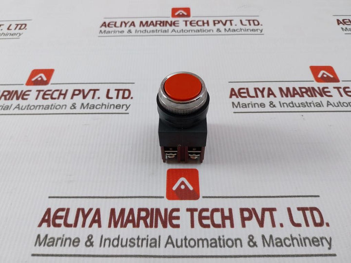 Maruyasu Dengyo Hc-b Push Button Switch Red 600V, 10A