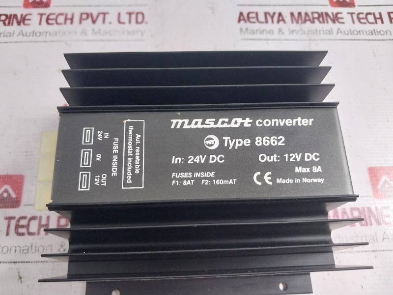 Mascot 8662 Converter 24V To 12V 8A Output