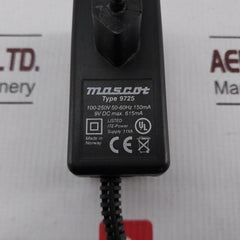 Mascot 9725 Ite-power Supply 11xa 9v Dc Max 615ma 50-60hz