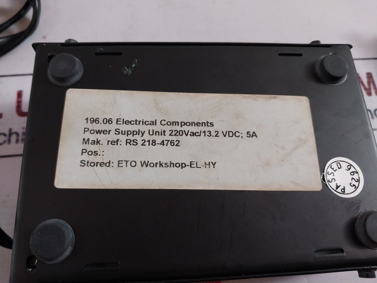 Mascot 9320 Power Supply Unit 230V AC