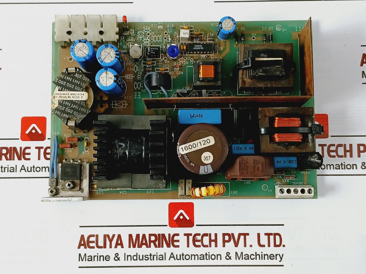 MASCOT 8921/24 270 D PCB Power Conversion Board Electrolytic Capacitors