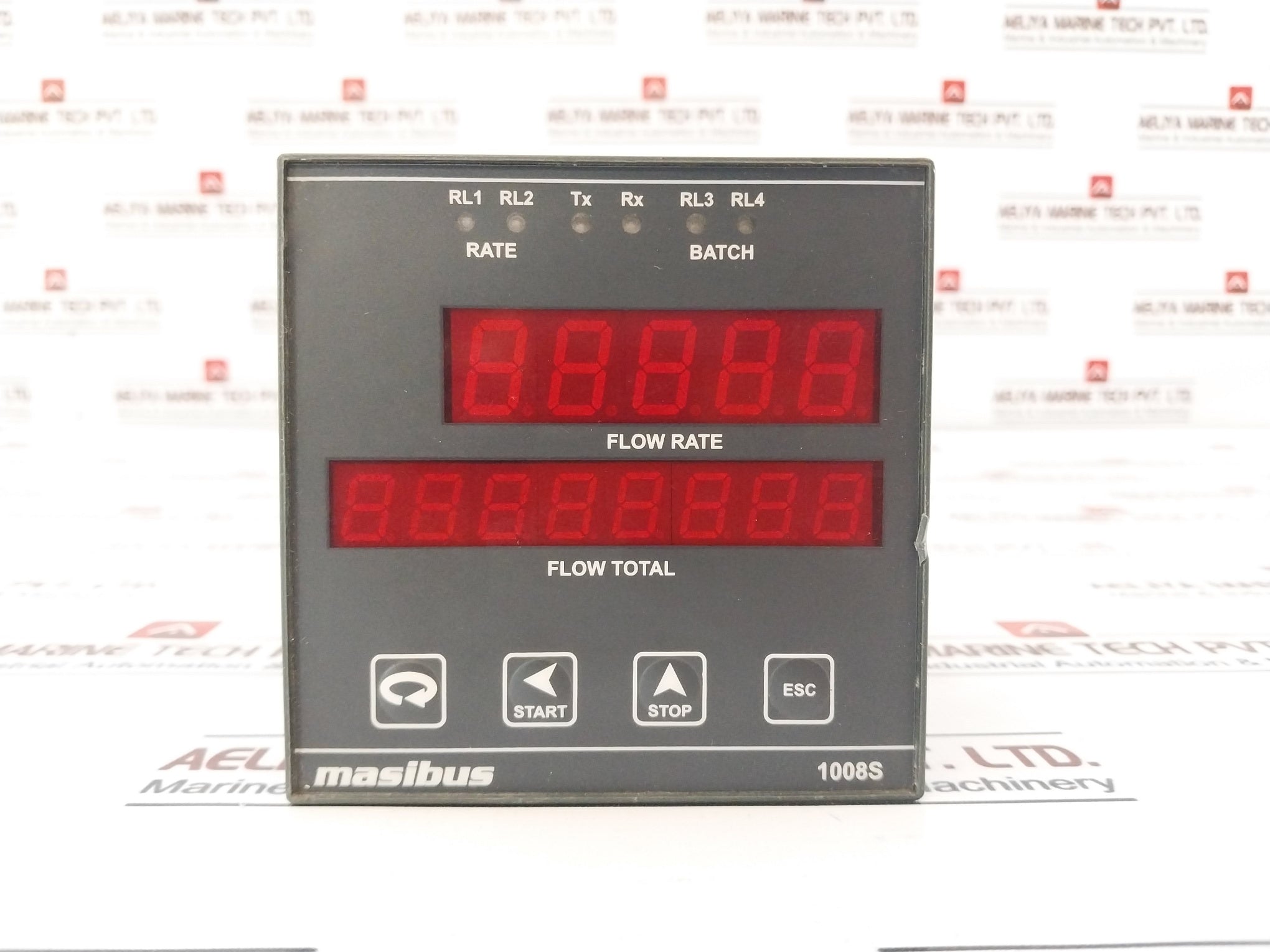 Masibus 1008S 8 Digital Flow Indicator & Totalizer 4 To 20Ma Dc