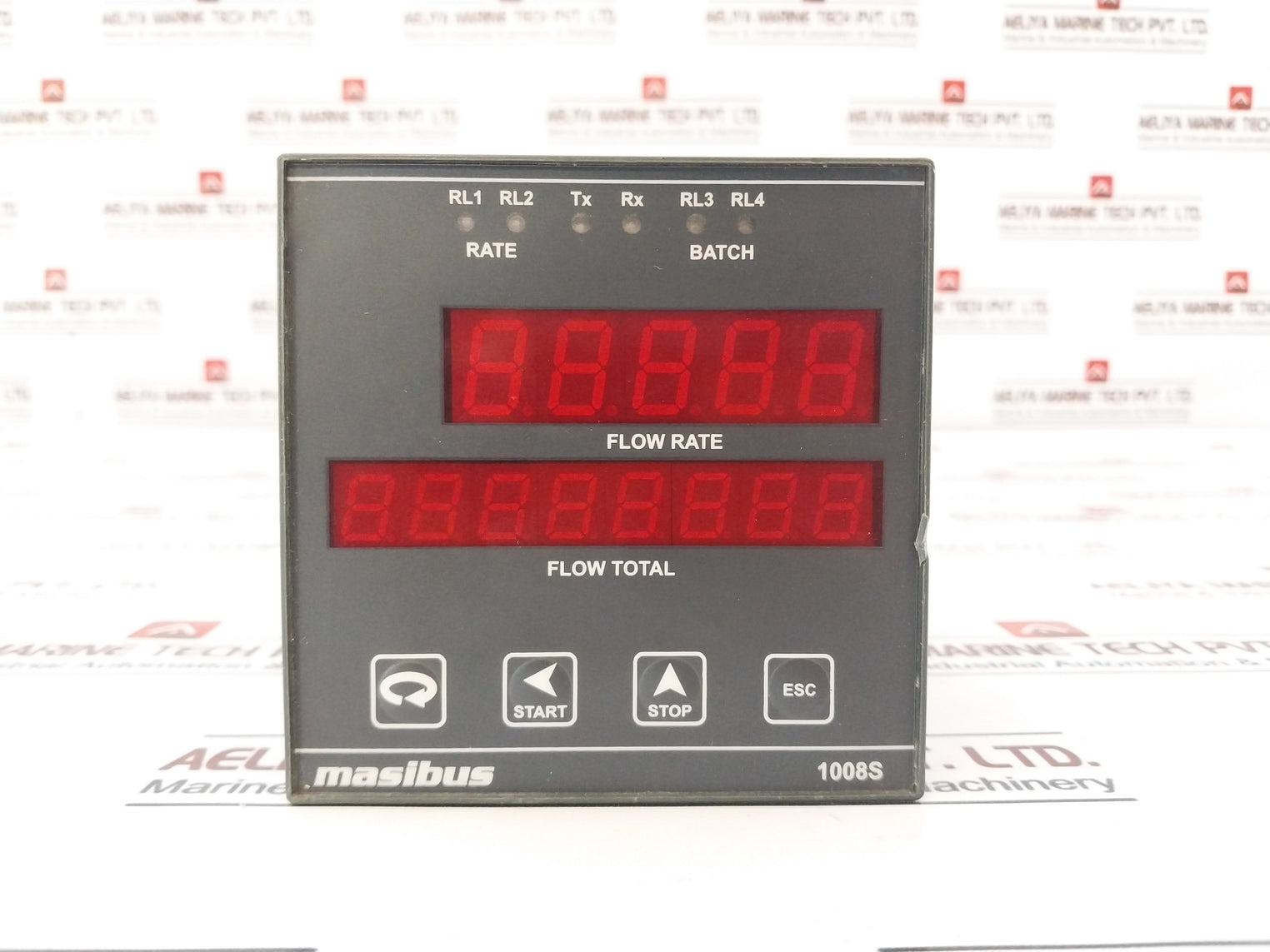 Masibus 1008S 8 Digital Flow Indicator & Totalizer 4 To 20Ma Dc