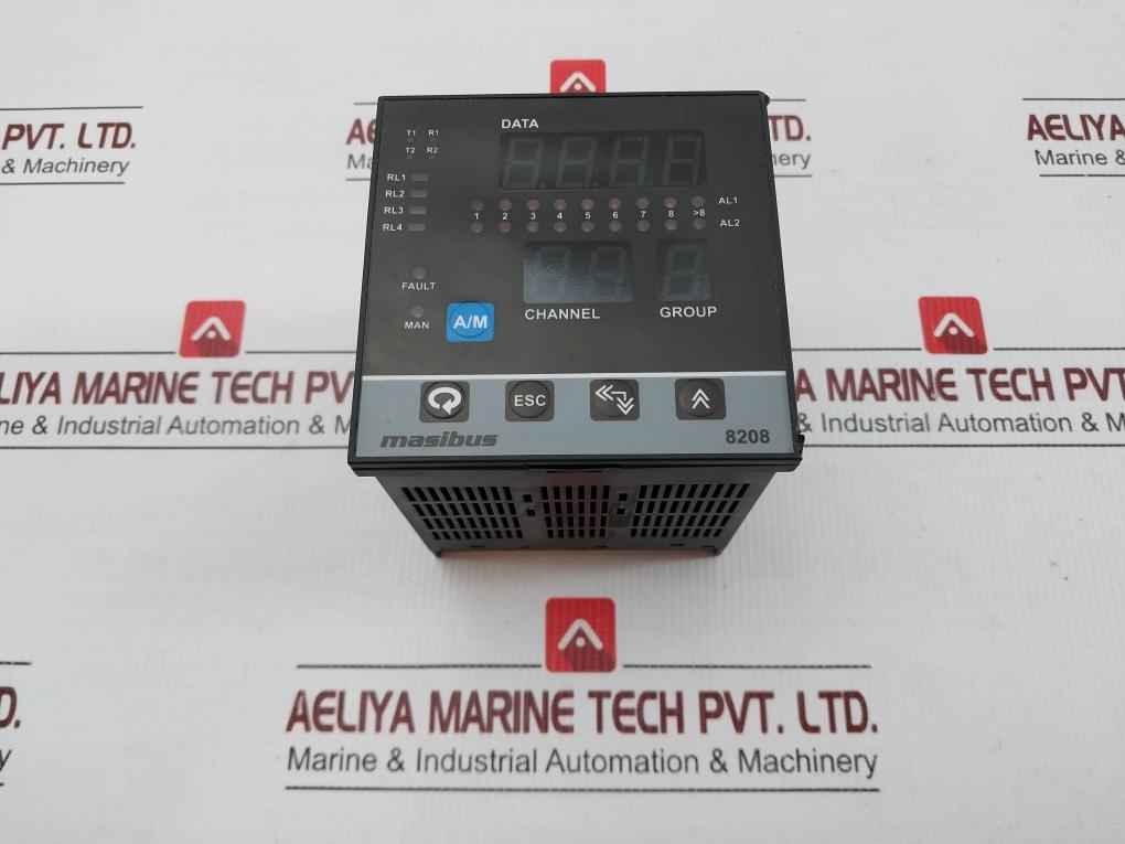 Masibus 18-36 Vdc 8-channel Scanner Protection Relay 82089U2N