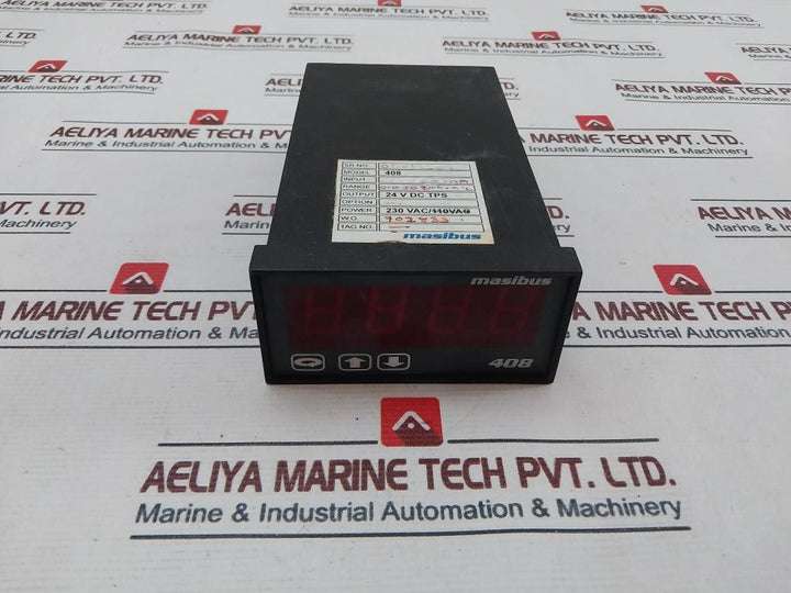 Masibus 408 Digital Indicator 0.0 To 200.0 °C