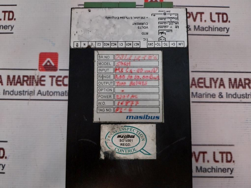 Masibus 506H Temperature Controller 230Vac