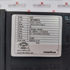 Masibus 8208 8-channel Temperature Scanner