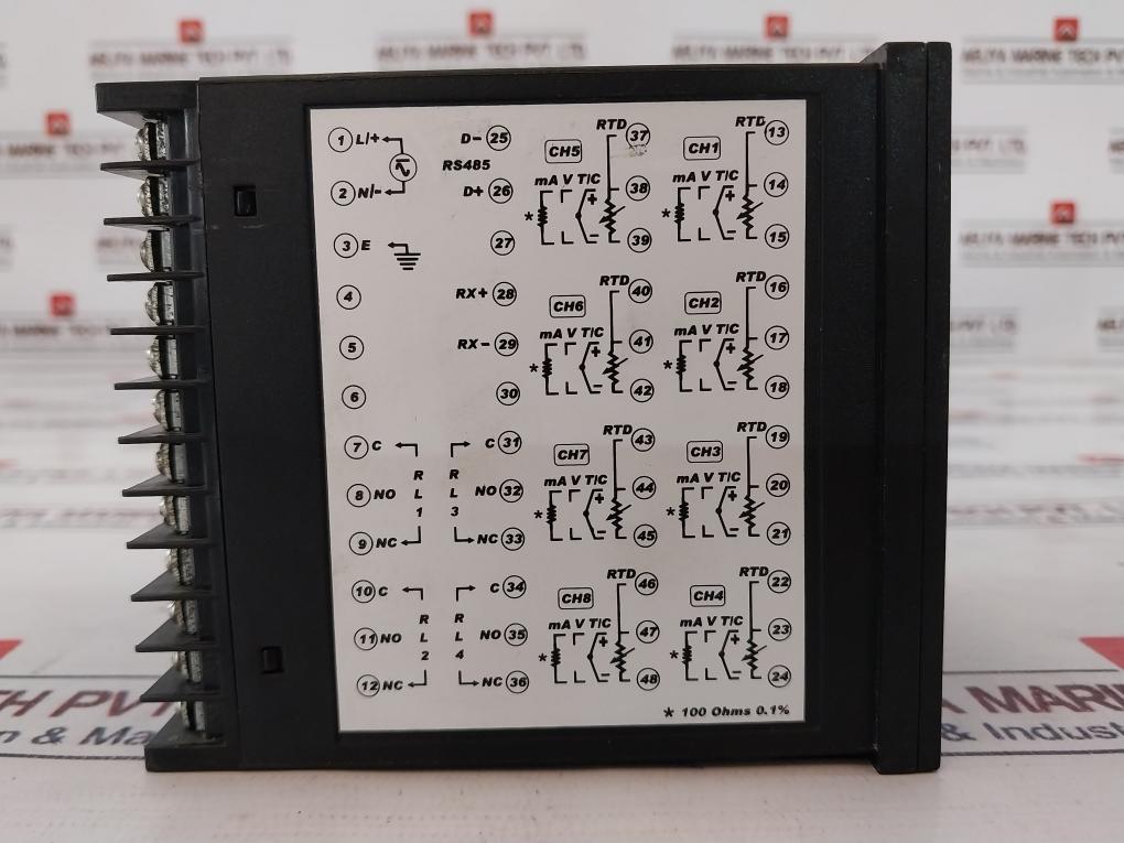 Masibus 8208 8-channel Temperature Scanner