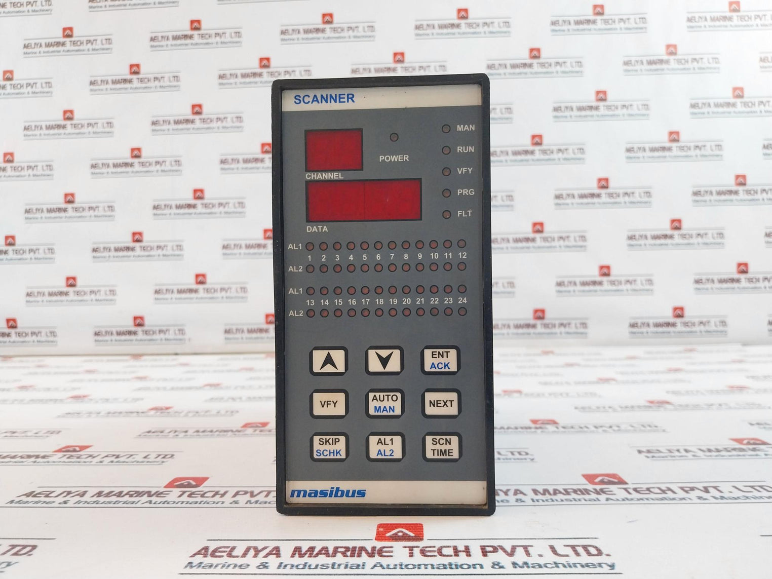 Masibus 85Xx Fix 8 Channel Process Scanner M83Bp407 110Vdc Rs-485