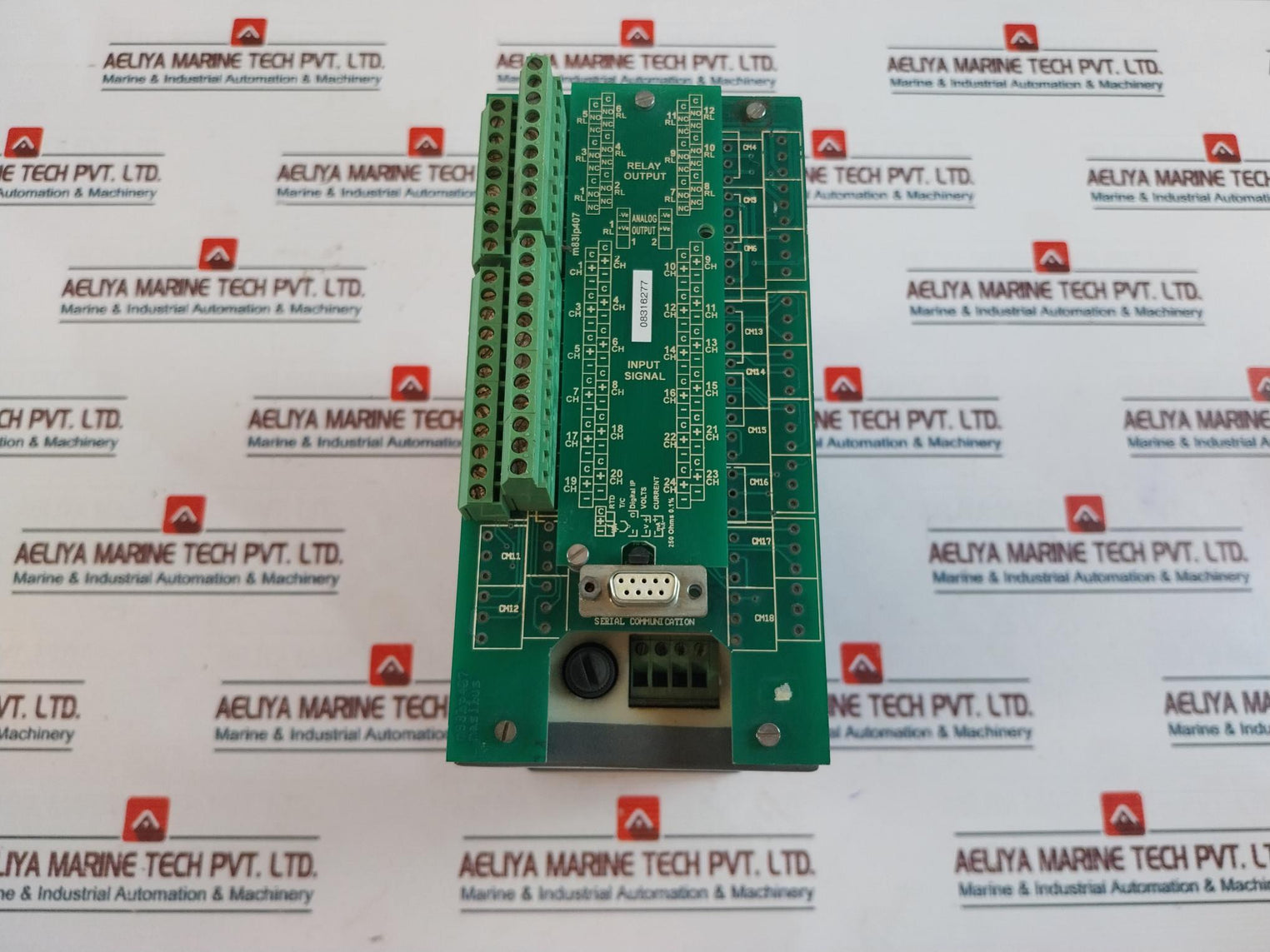 Masibus 85Xx Fix 8 Channel Process Scanner M83Bp407 110Vdc Rs-485