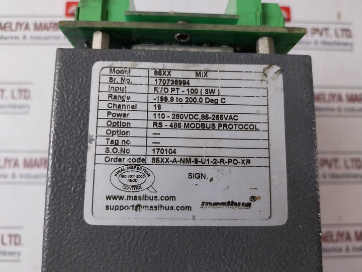 Masibus 85Xx Mix Multichannel Monitoring Alarm Annunciation Scanner