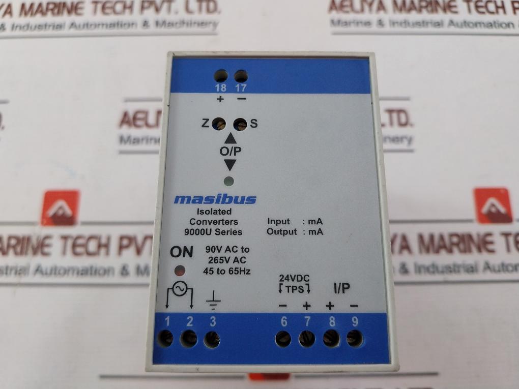 Masibus 9000U-s-c-u1-1-1 Isolated Converter 24V 45 To 65Hz