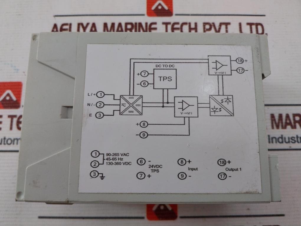 Masibus 9000U-s-c-u1-1-1 Isolated Converter 24V 45 To 65Hz