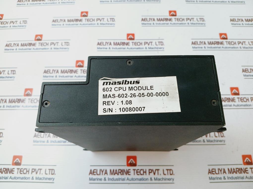 Masibus MAS-602-26-05-00-0000, 602 CPU Module Rev 1.08