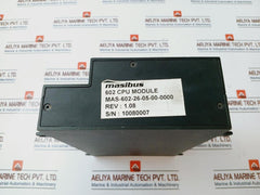 Masibus MAS-602-26-05-00-0000, 602 CPU Module Rev 1.08