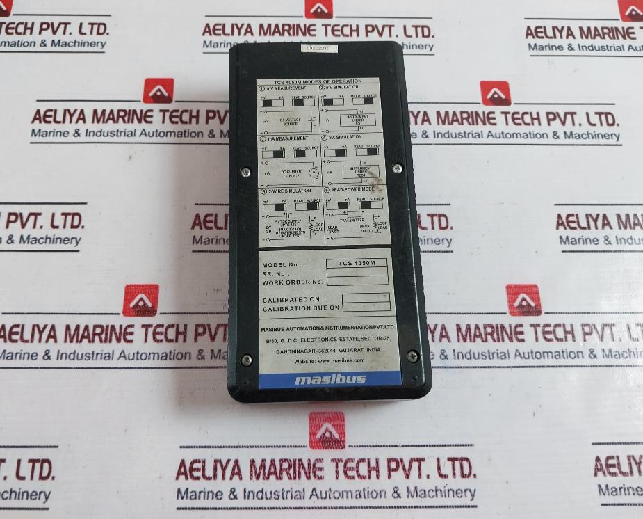 Masibus Tcs 4050M Portable Loop Calibrator 230V-50Hz