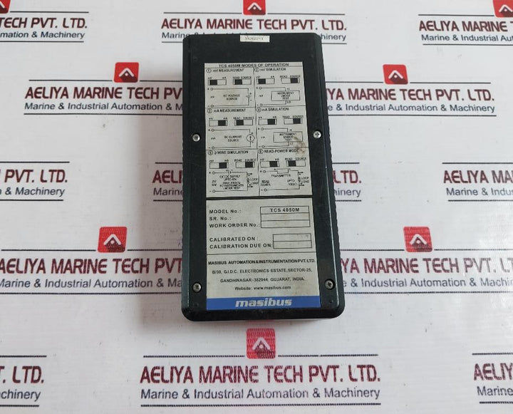 Masibus Tcs 4050M Portable Loop Calibrator 230V-50Hz
