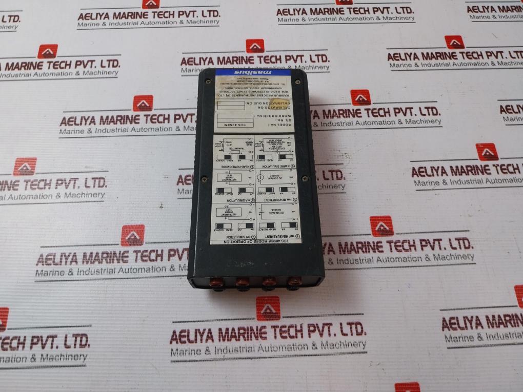 Masibus Tcs 4050M Portable Loop Calibrator 45Vdc