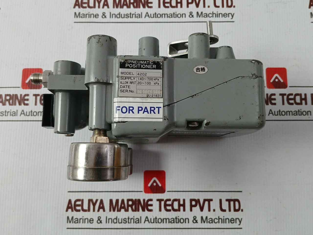 Masoneilan 4202 Pneumatic Positioner 140-700Kpa 0-2 Bar 0-200 Kpa (Not Working)