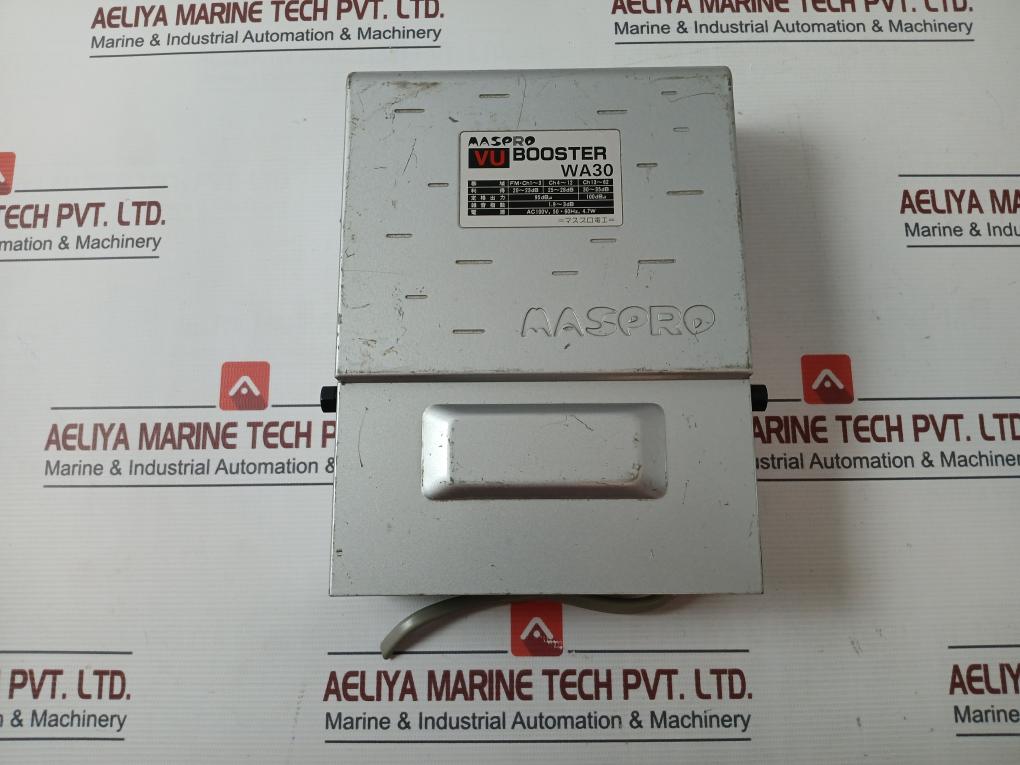Maspro Wa30 Vu Booster Ac100C 50-60Hz 4.7W 2K60-094