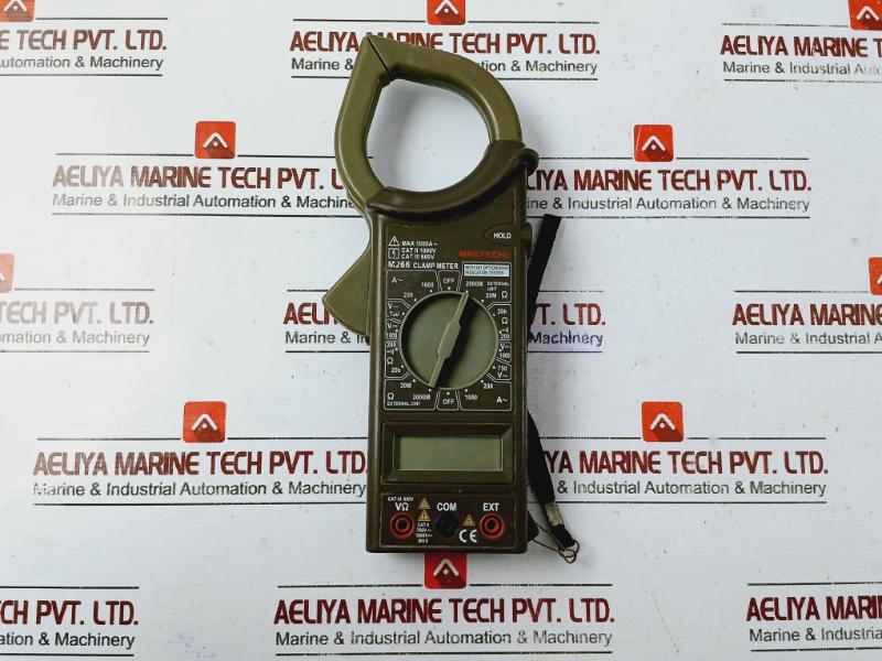 Mastech M266 Digital Ac Clamp Meter Cat Ii 1000V Cat Iii 600V