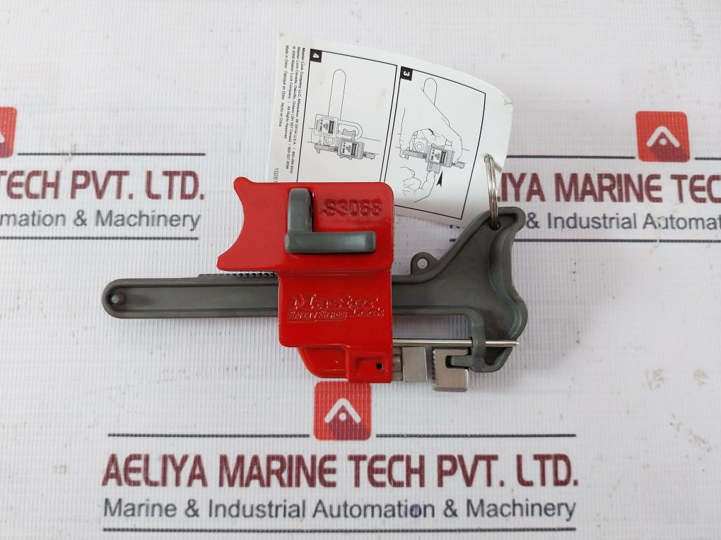 Master Lock S3068 Handle-on Ball Valve Lockout